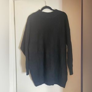 Abound OverSized Black Sweater, Large